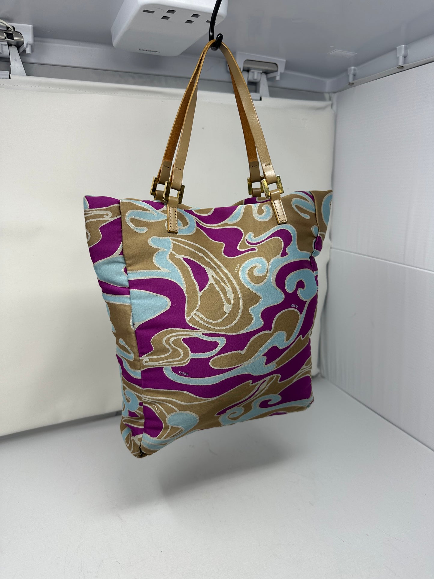Fendi Psychedelic Swirl Small Tote
