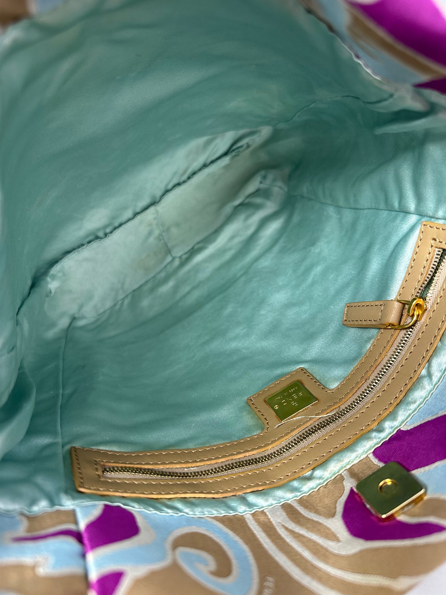 Fendi Psychedelic Swirl Small Tote