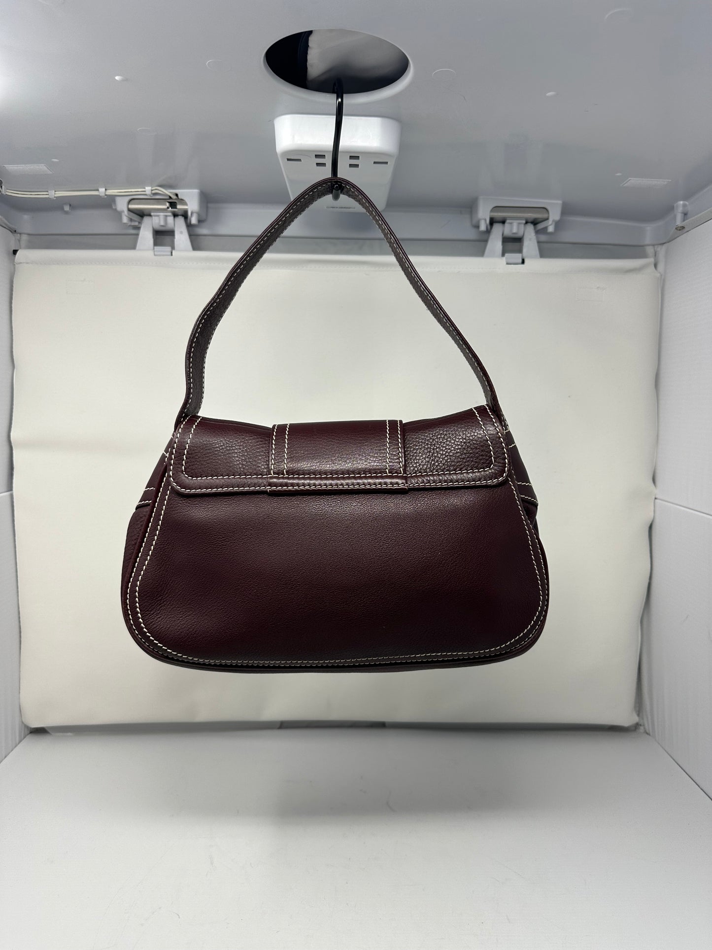 Celine Leather Brown Gold Hardware