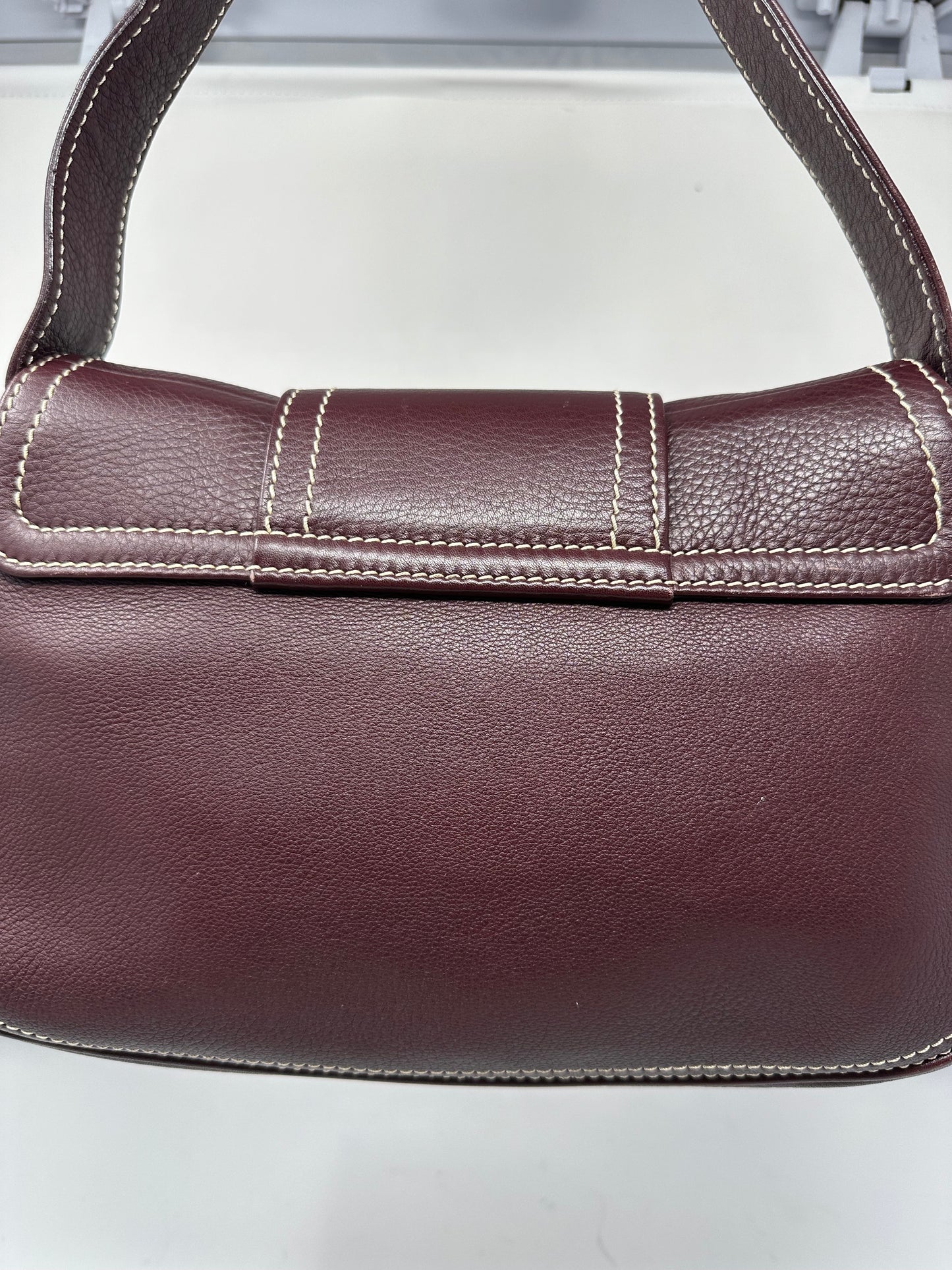 Celine Leather Brown Gold Hardware