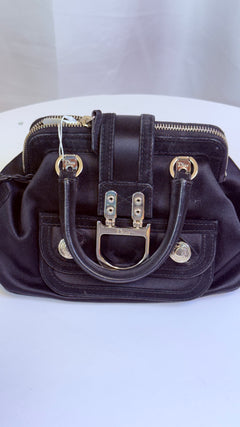 Christian Dior Hardcore Mini Satin & Suede Tote - John Galliano Era