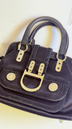 Christian Dior Hardcore Mini Satin & Suede Tote - John Galliano Era