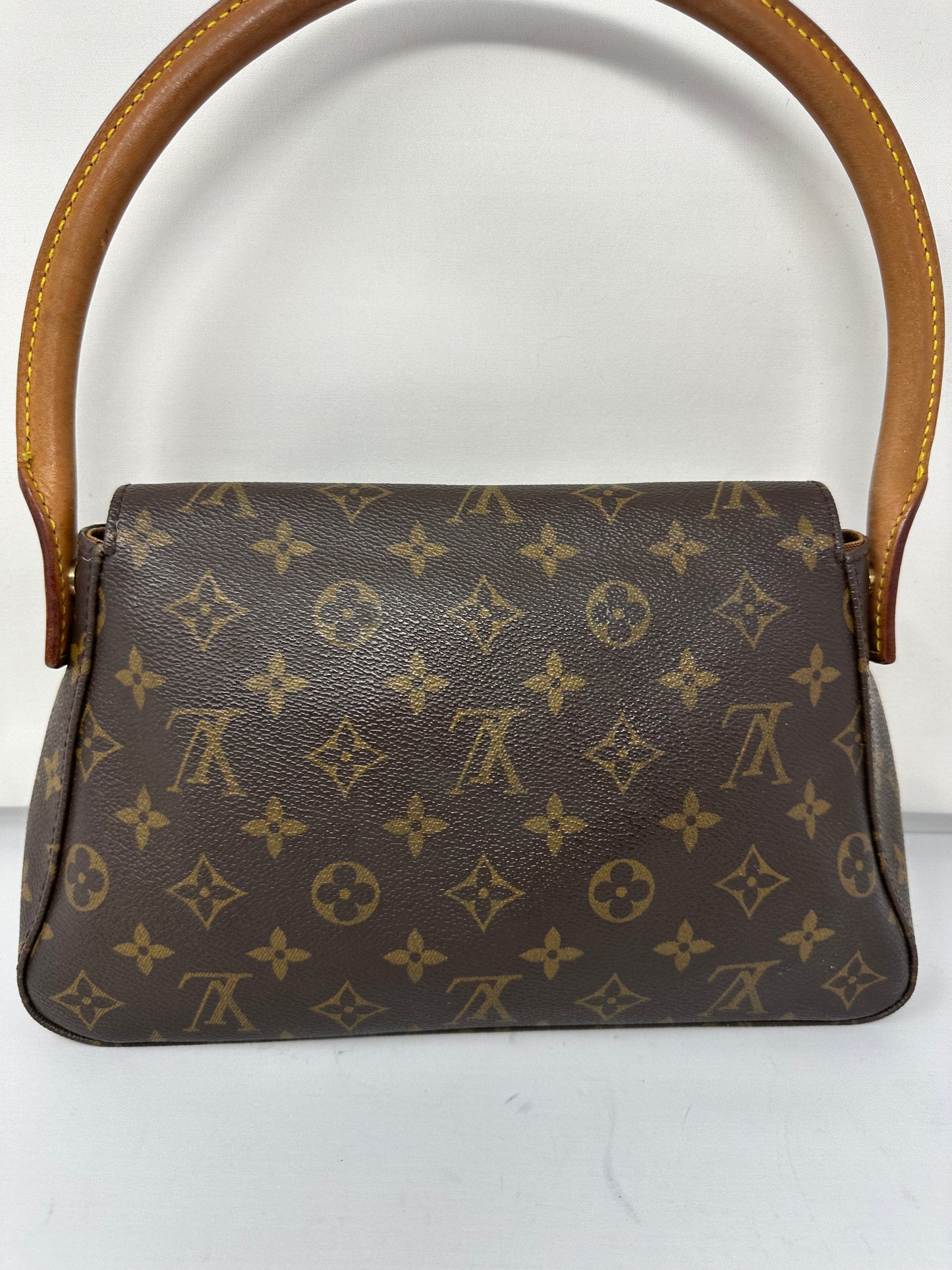 Louis Vuitton Looping Monogram Brown Canvas Shoulder Bag