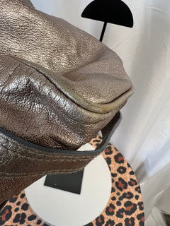 Valentino Metallic Leather Shoulder Bag