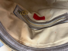 Valentino Metallic Leather Shoulder Bag