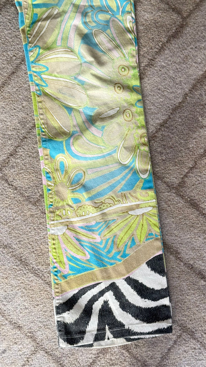 Roberto Cavalli Green Zebra Set