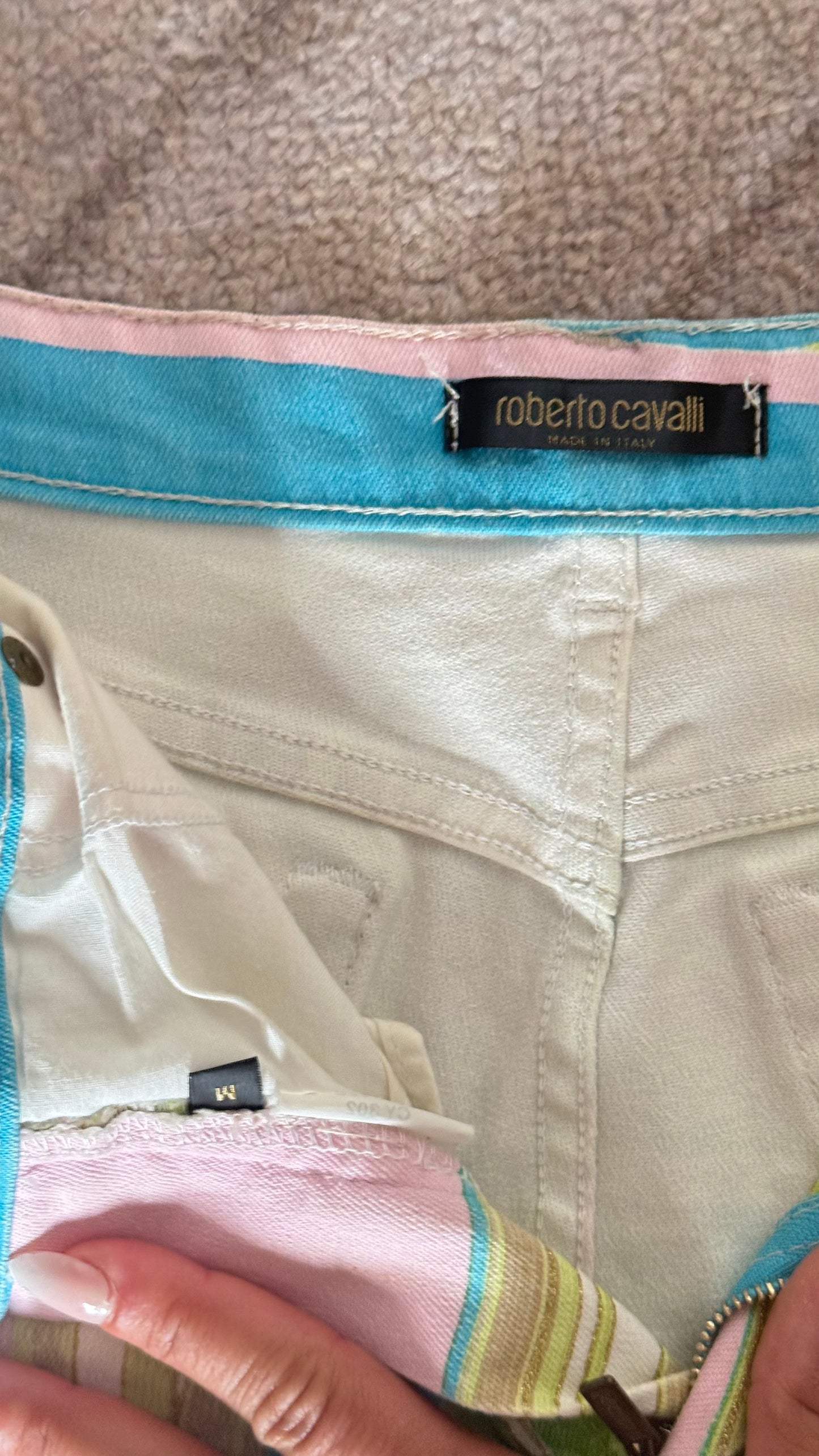 Roberto Cavalli Green Zebra Set