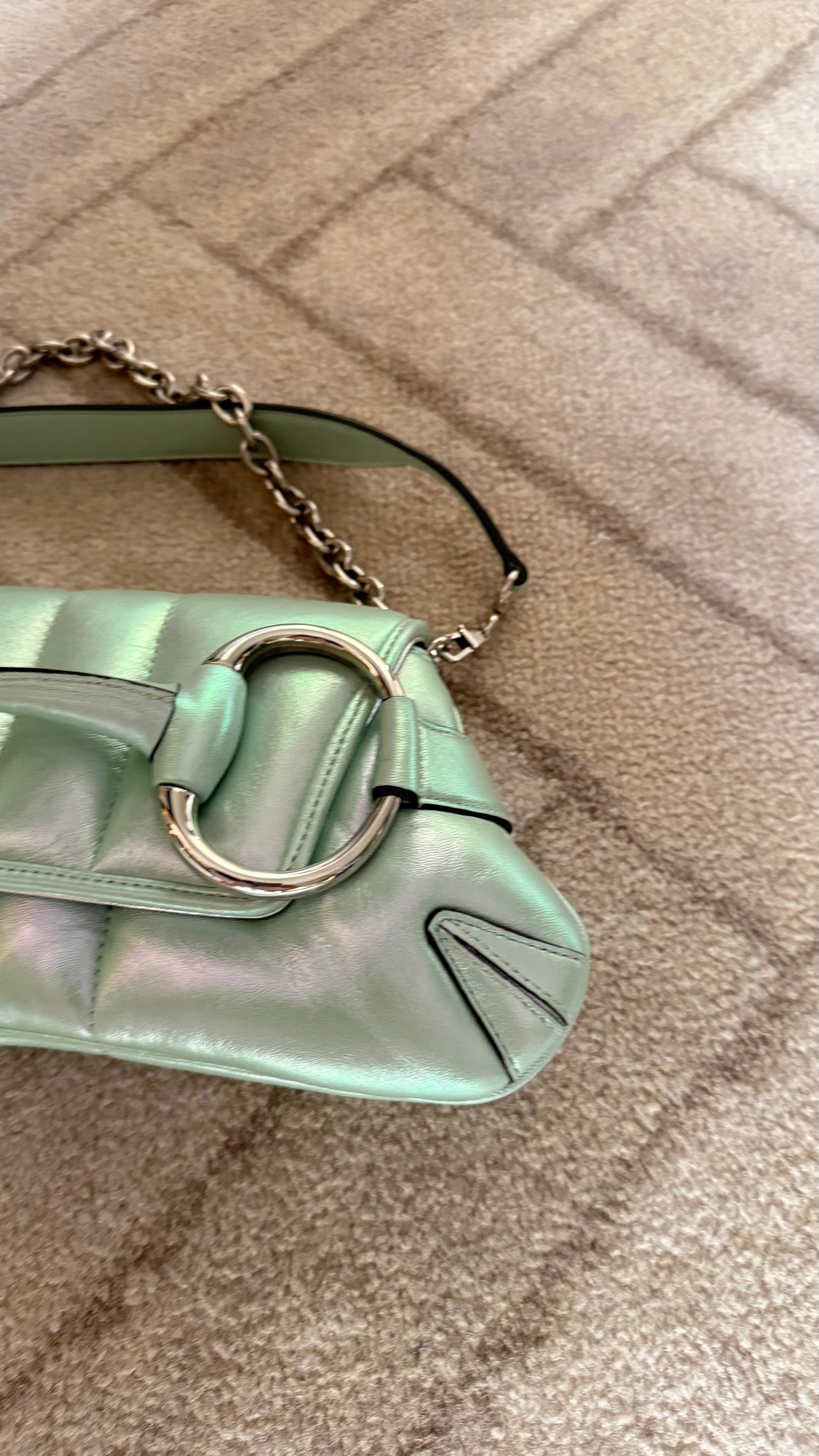 Gucci Horsebit Seafoam