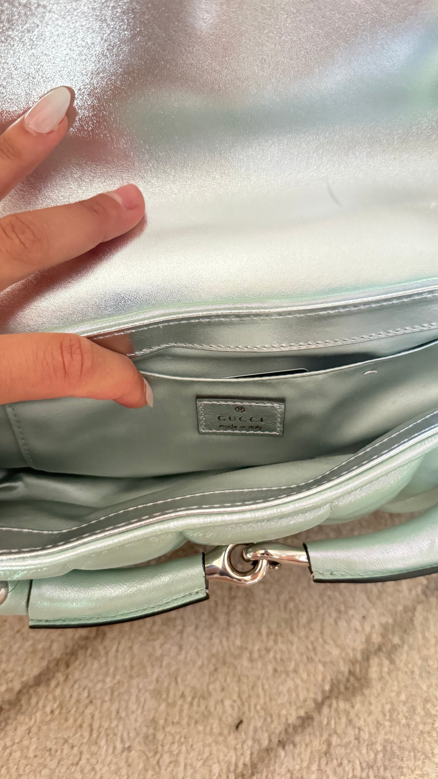 Gucci Horsebit Seafoam