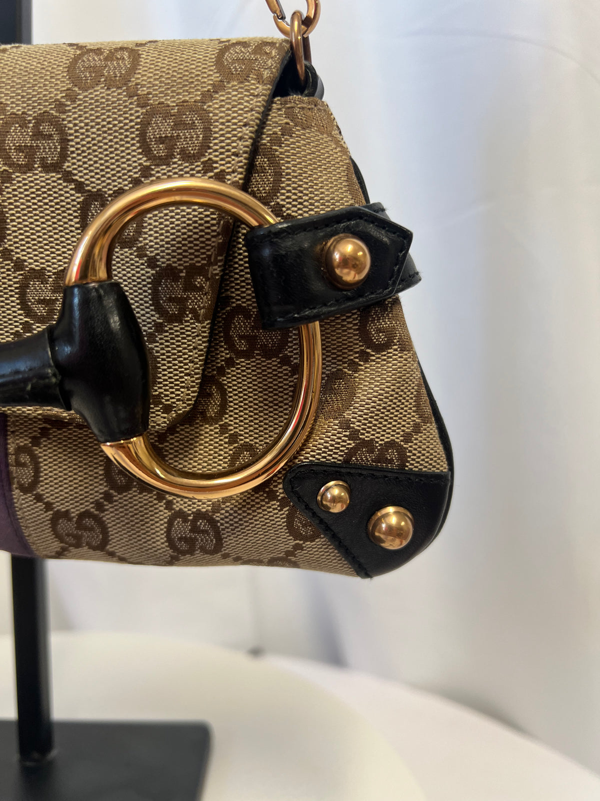 Gucci Tom Ford Era Horsebit Clutch Shoulder Bag
