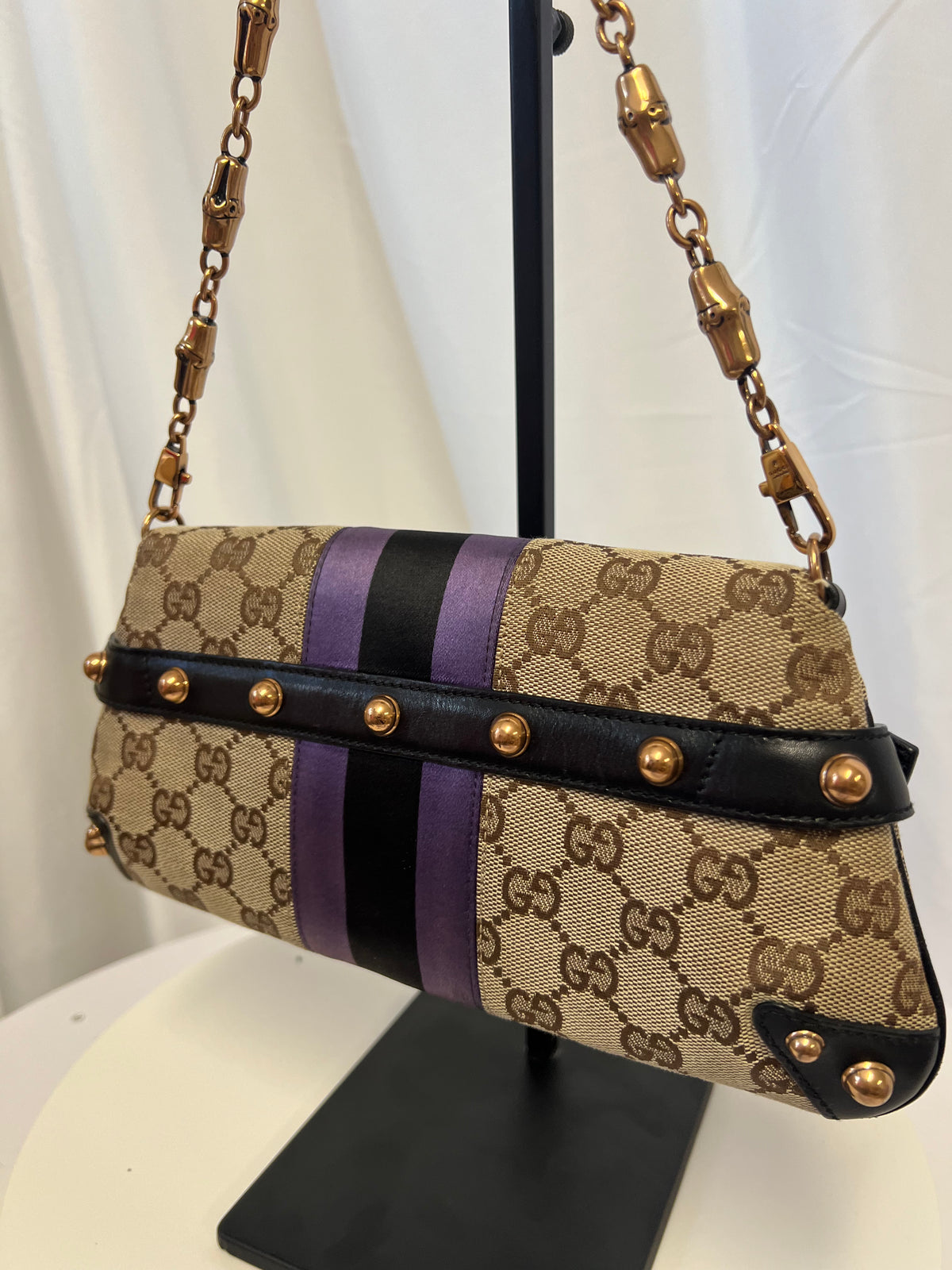 Gucci Tom Ford Era Horsebit Clutch Shoulder Bag