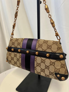 Gucci Tom Ford Era Horsebit Clutch Shoulder Bag