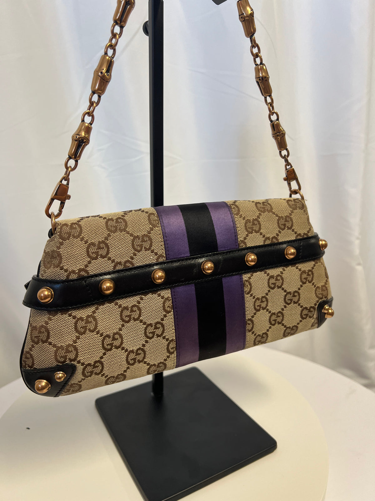 Gucci Tom Ford Era Horsebit Clutch Shoulder Bag