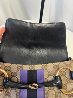 Gucci Tom Ford Era Horsebit Clutch Shoulder Bag