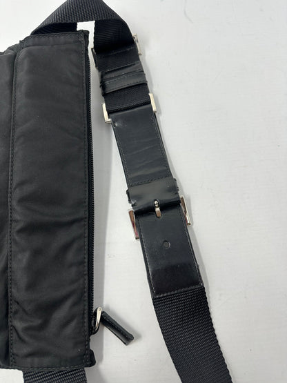Prada Black Tessuto Belt Bag (comes with original duster)