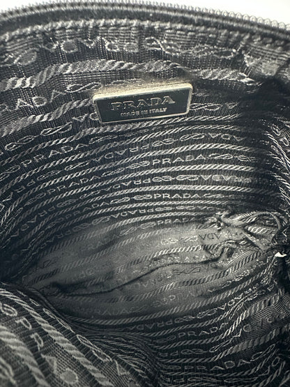 Prada Black Tessuto Belt Bag (comes with original duster)
