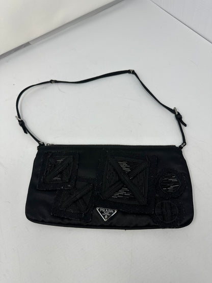 Prada Beaded Black Pochette