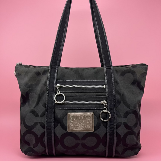 Coach Black Tote