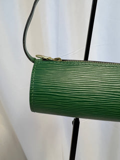 Louis Vuitton Mini Papillon Borneo Green Epi Leather