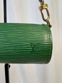 Louis Vuitton Mini Papillon Borneo Green Epi Leather
