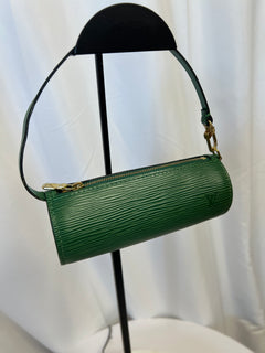 Louis Vuitton Mini Papillon Borneo Green Epi Leather