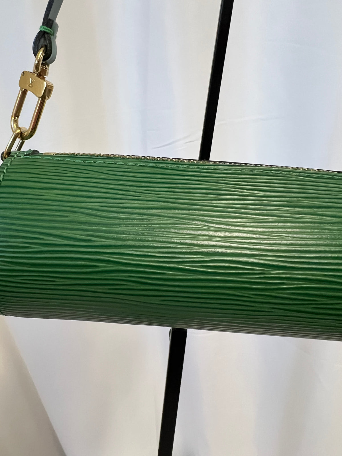 Louis Vuitton Mini Papillon Borneo Green Epi Leather