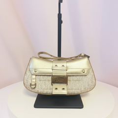 Christian Dior Street Chic Columbus Oblique Clutch - John Galliano Era