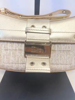 Christian Dior Street Chic Columbus Oblique Clutch - John Galliano Era