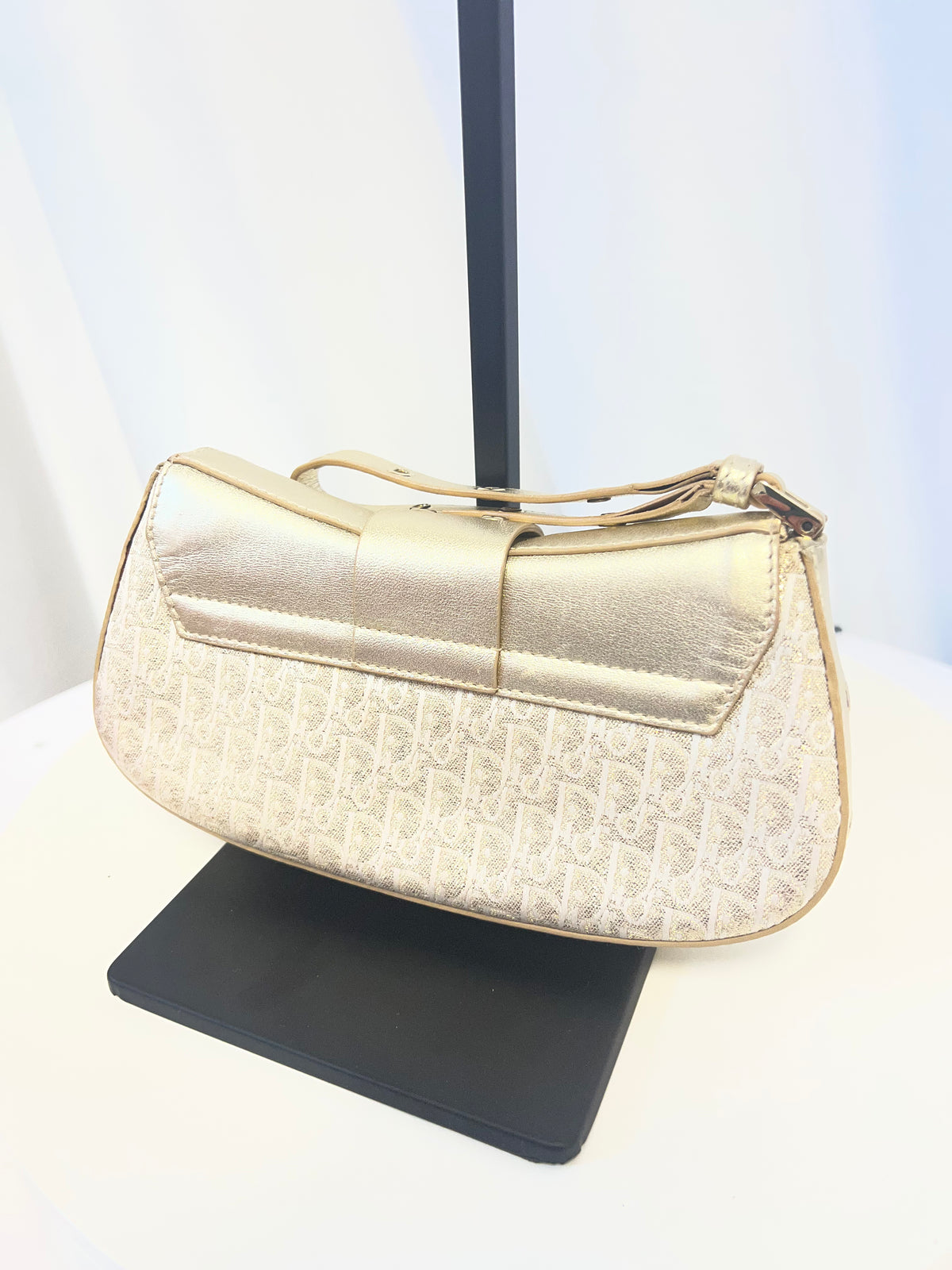 Christian Dior Street Chic Columbus Oblique Clutch - John Galliano Era