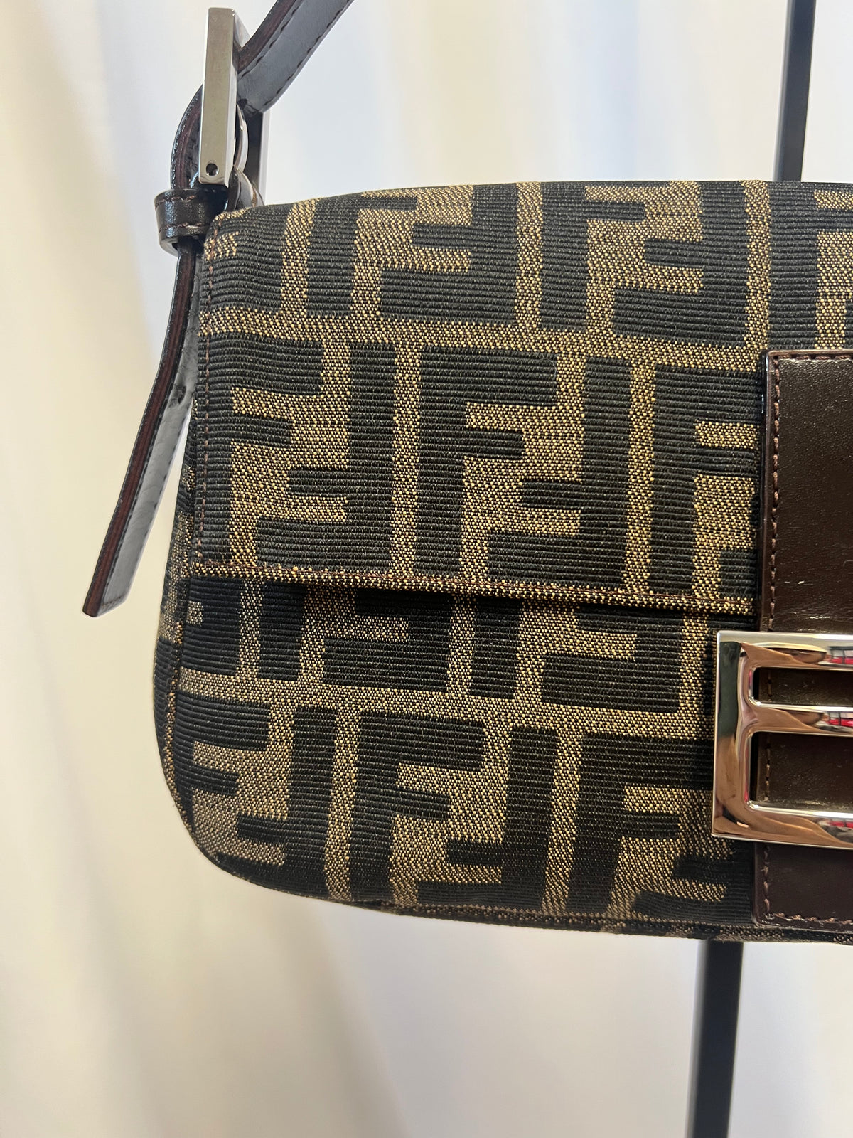 Fendi Zucca Print Baguette