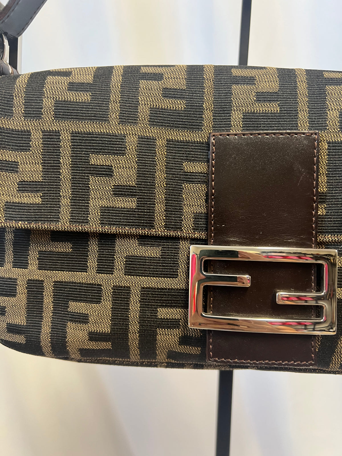 Fendi Zucca Print Baguette