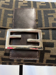 Fendi Zucca Print Baguette