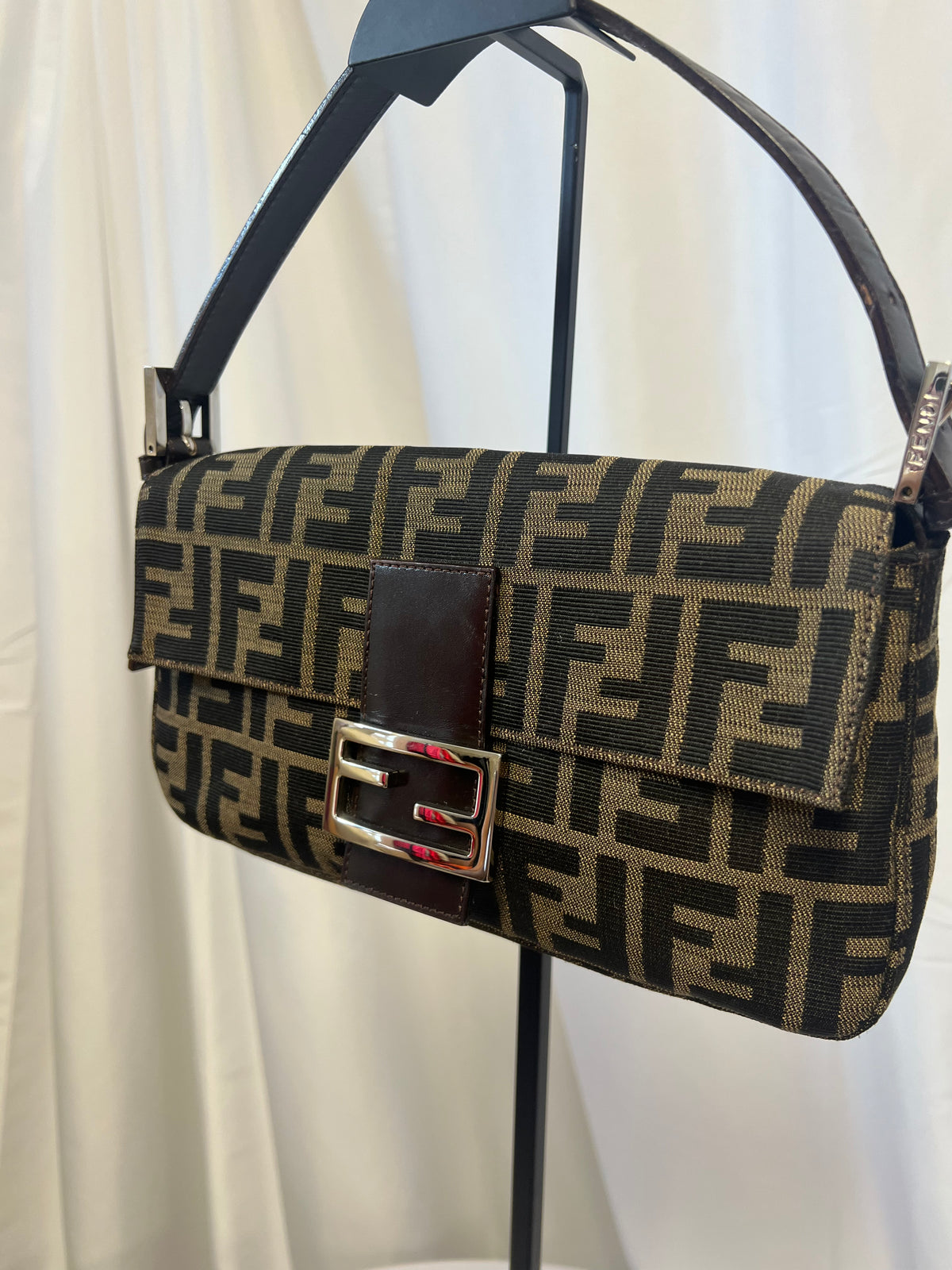 Fendi Zucca Print Baguette