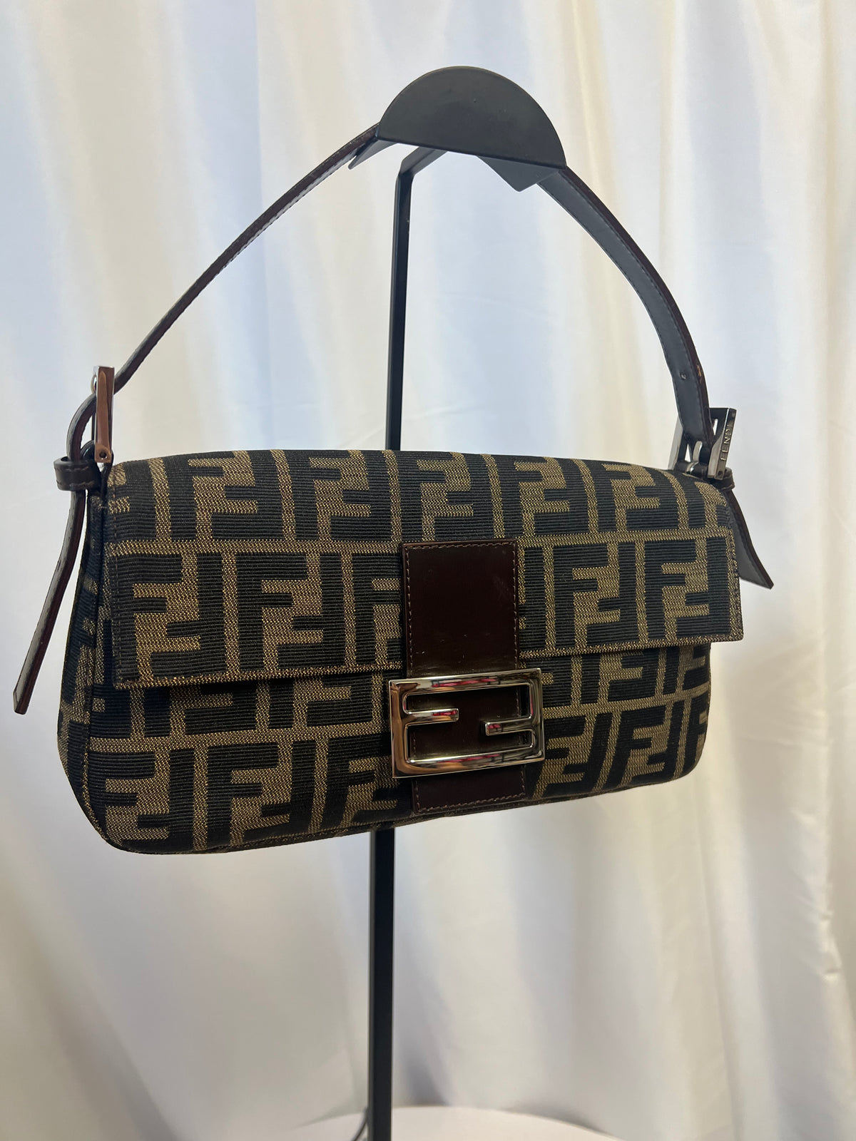 Fendi Zucca Print Baguette