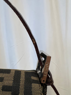 Fendi Zucca Print Baguette