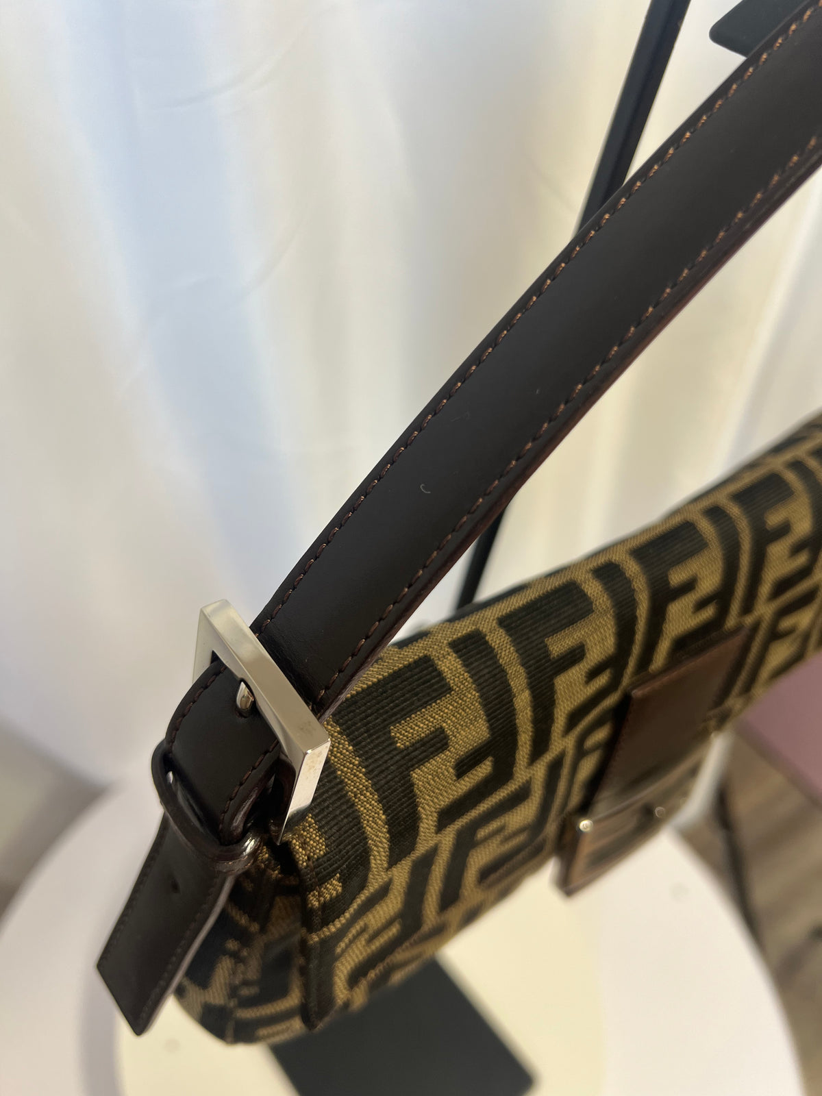 Fendi Zucca Print Baguette