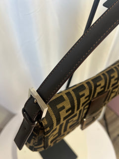 Fendi Zucca Print Baguette