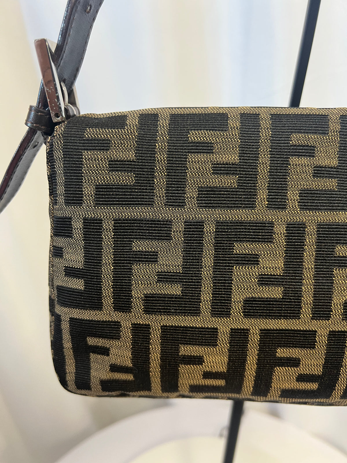Fendi Zucca Print Baguette