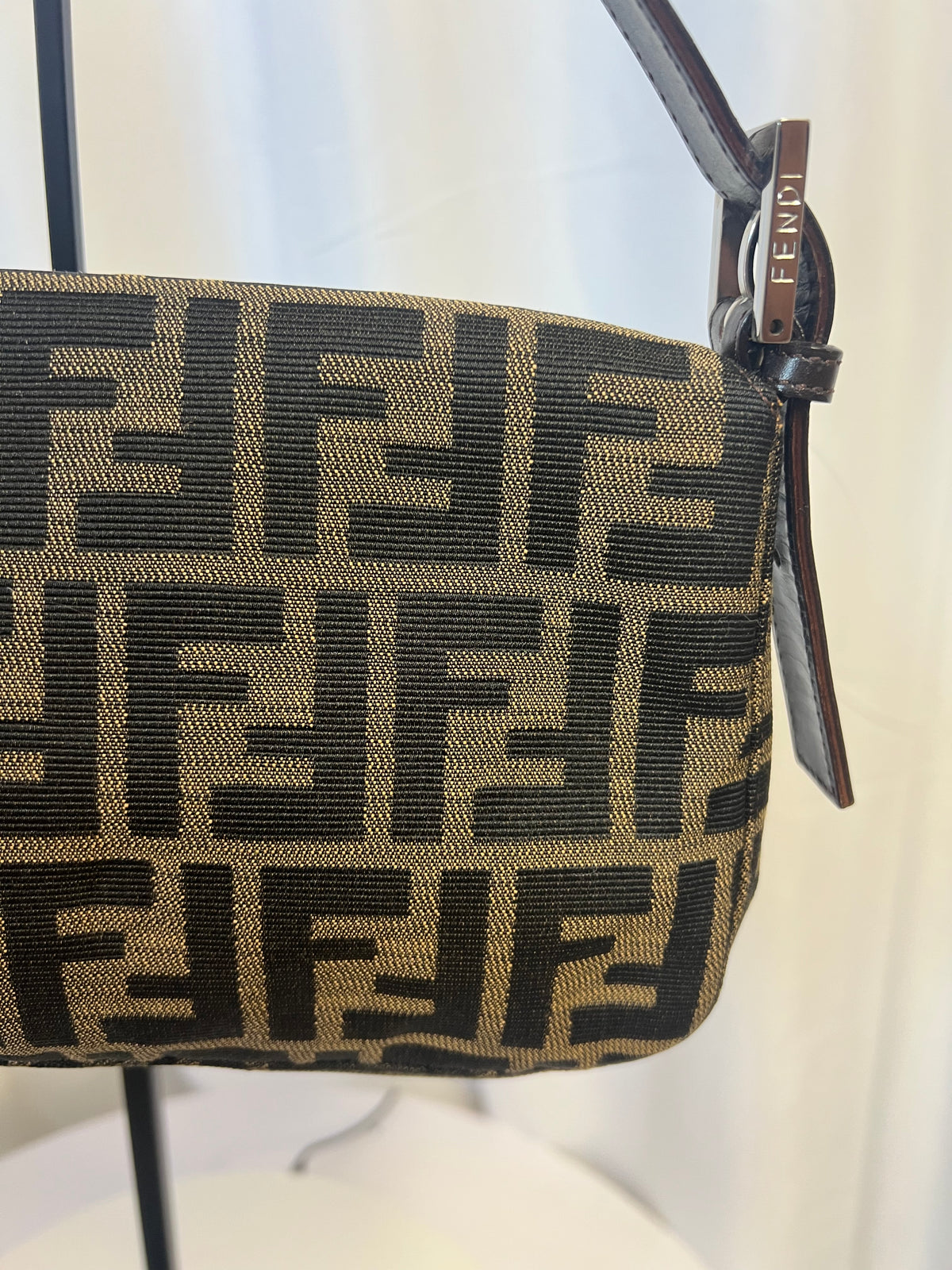 Fendi Zucca Print Baguette