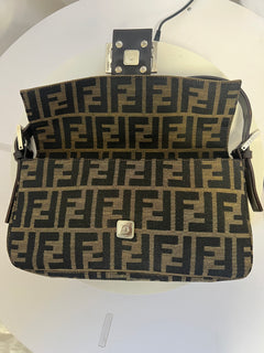 Fendi Zucca Print Baguette