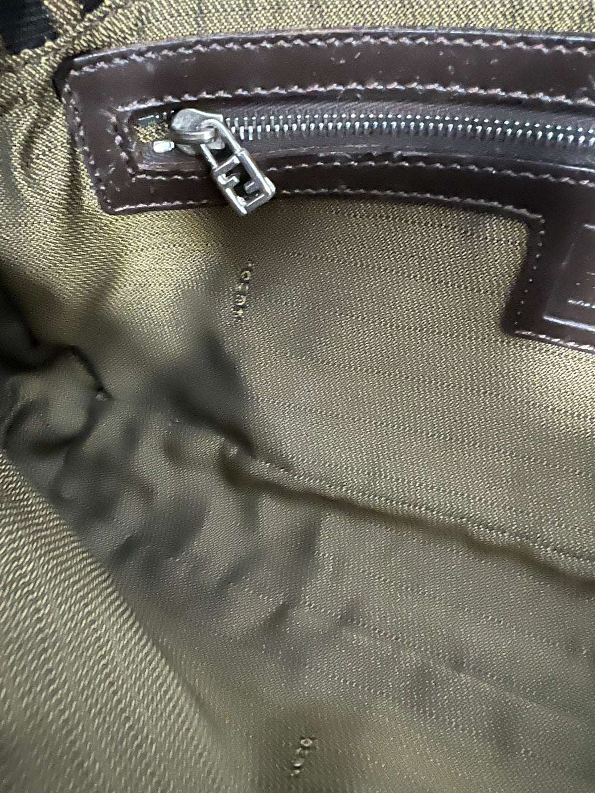 Fendi Zucca Print Baguette