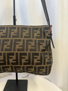 Fendi Zucca Print Mamma Baguette Shoulder Bag