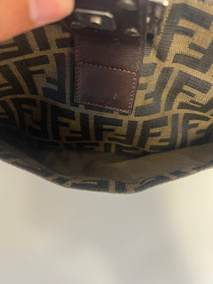 Fendi Zucca Print Mamma Baguette Shoulder Bag