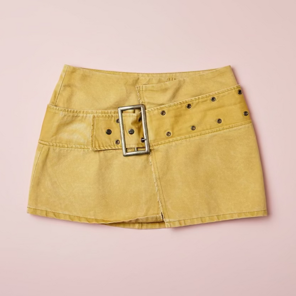 Diesel yellow skirt size 26