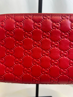 Gucci Red GG Chain Shoulder Bag
