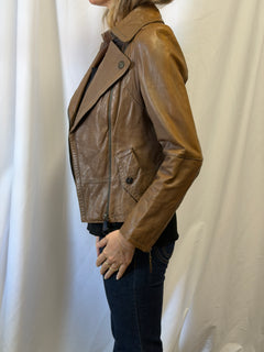 Burberry London Leather Biker Jacket