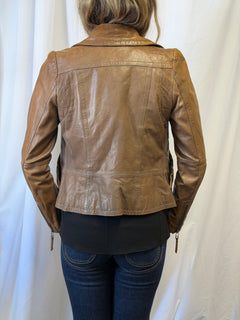 Burberry London Leather Biker Jacket