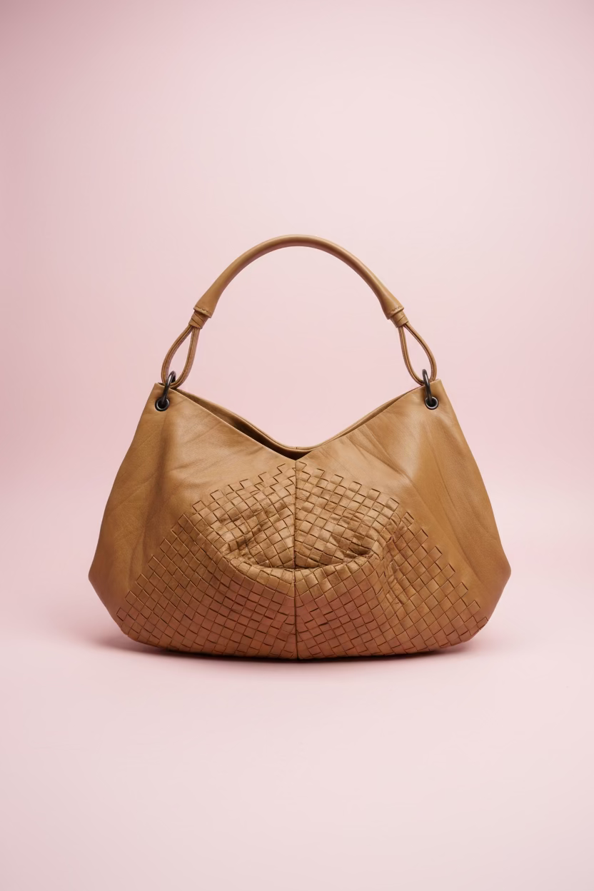 Bottega Veneta Tan Tote Bag