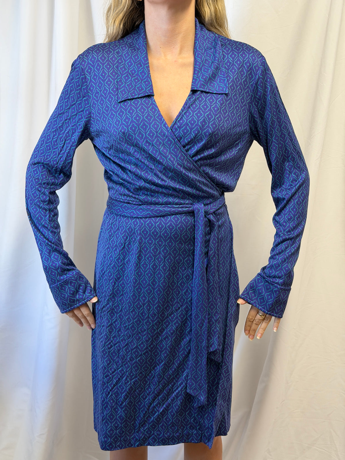 Vintage Diane von Furstenberg Silk Wrap Dress