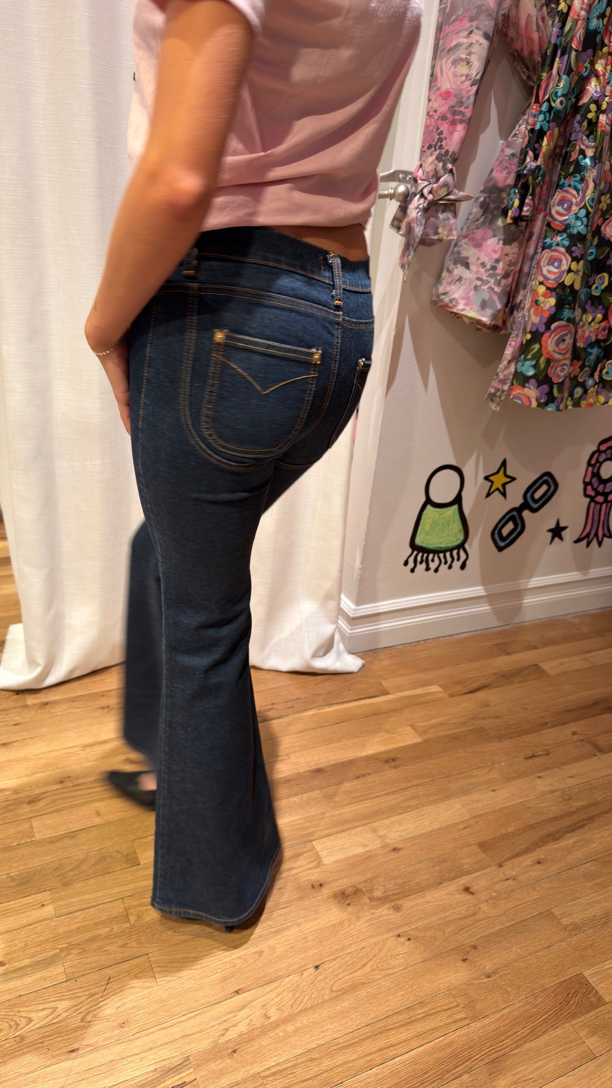 Vintage D&G Dark Wash Flared Jeans